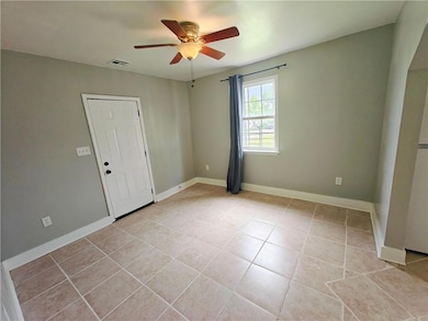 Main front door, living room