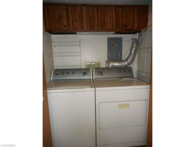 Washer and Dryer in the kitchen! How convenient!
