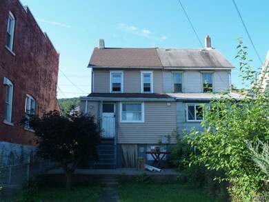 Rear view of property.
