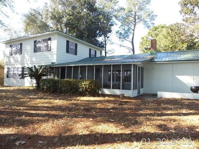 back porch from bayou
