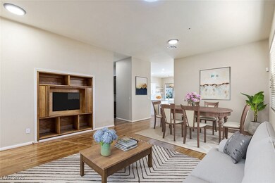 Spacious Entry into Family Room - Virtually Staged