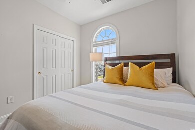 Bedroom with a closet