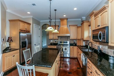 This superb kitchen offers a full complement of st