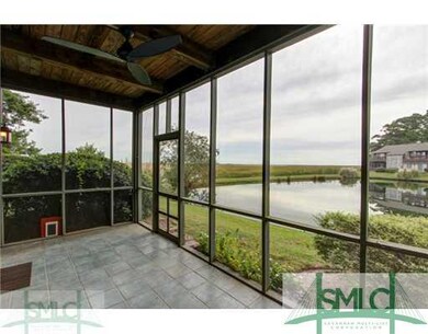 Porch. Huge screened in porch with storage room an