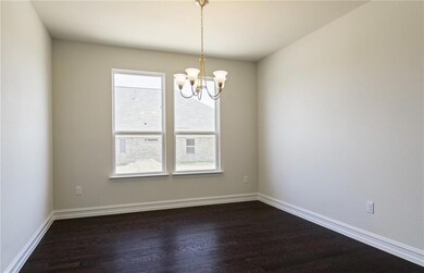 Spacious Dining room with large windows and beauti