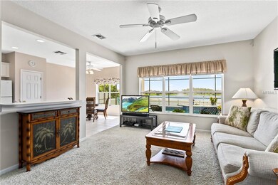 Amazing view of lake and pool from living room. Th