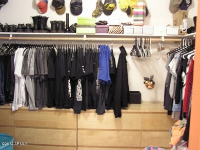 WALK IN MASTER CLOSET