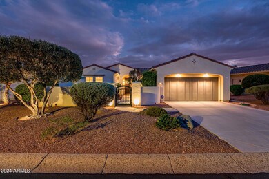 Twilight Front Elevation