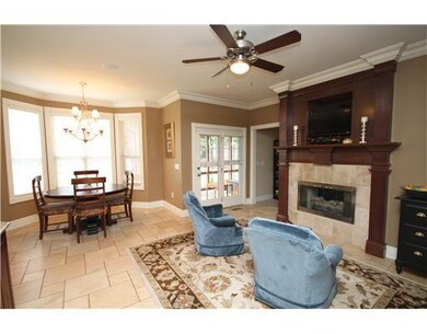 Kitchen. LG EAT IN WITH HEARTH ROOM