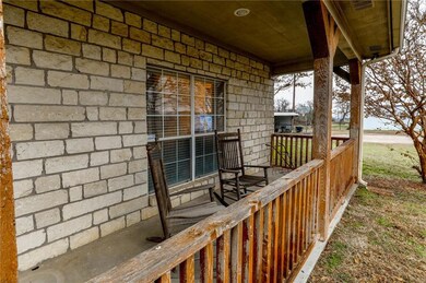 Large front porch perfect for relaxing!