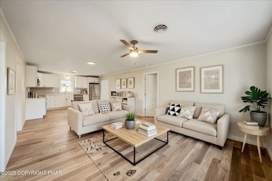 Virtually Staged Living Room