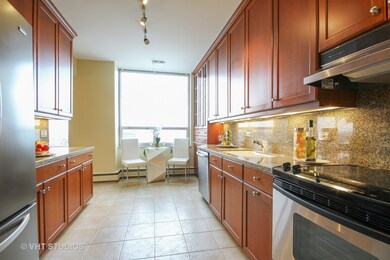Extra wide galley kitchen allows many cooks to be 