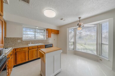 Kitchen has a Beatiful Bay Window in the Breakfast