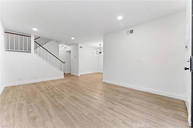 View of Living Room From Sliding Patio Door.