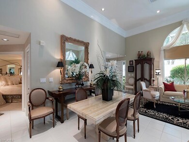 Formal dining area