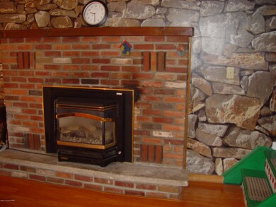 Brick Fireplace