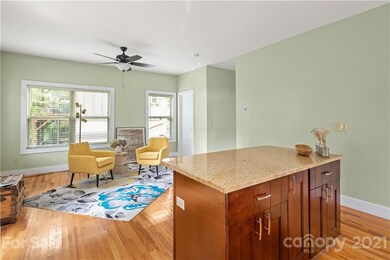 The light is really remarkable. The sun bursts through the towering trees which shade 26 Moore Avenue with a veil of dappled light. It's lovely.