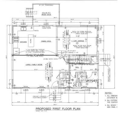 Colonial 1st floor plan