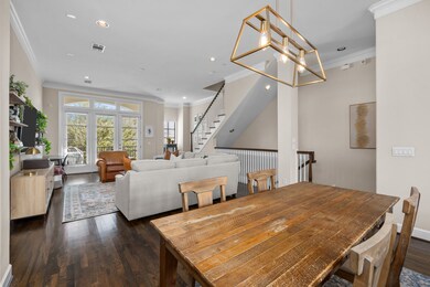 Second floor living, all about open space and beau