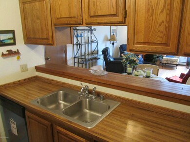 Kitchen open to Dining Area