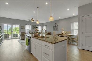 Open Layout into Dining & Living Room