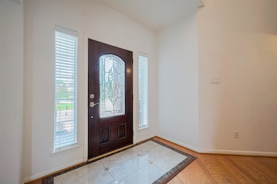 Experience a warm welcome with this elegant front