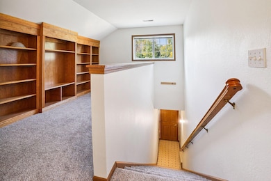 Den with Built-in Bookshelves