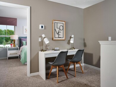 Photo is not of the actual home, but is an inspirational photo of builder’s model home and may depict options, furnishings, and/or decorator features that are not included