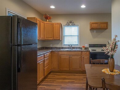 Everything is new in this kitchen-