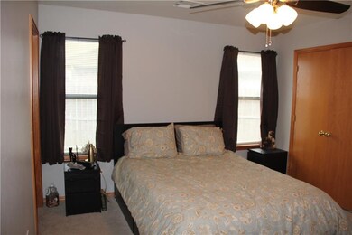 Master bedroom with closet