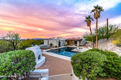 Looking down from deck