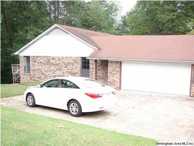 Side view of garage entrance. There is also a side