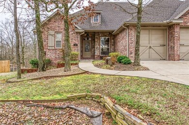 Excellent curb appeal.  Lovely covered porch.  Custom lighting features accent your home at night.