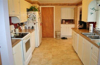 Kitchen, door to garage
