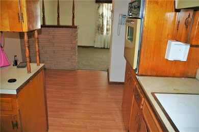 New flooring in the kitchen