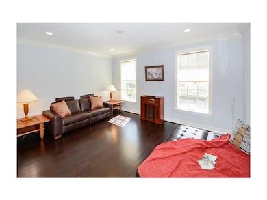 Living Room. Gorgeous hardwood in the living room area.