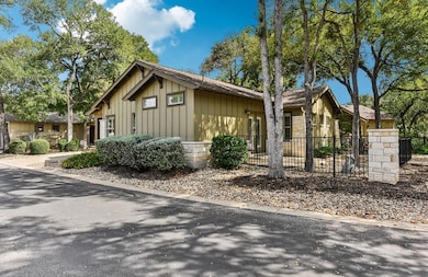 View of side of property featuring board and batten siding