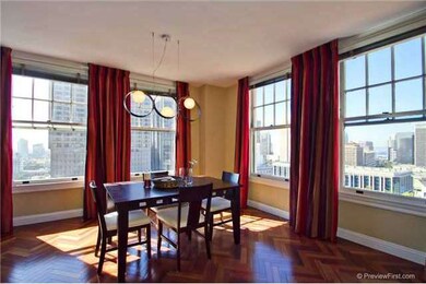 This 5th floor corner unit has the benefit of a vi