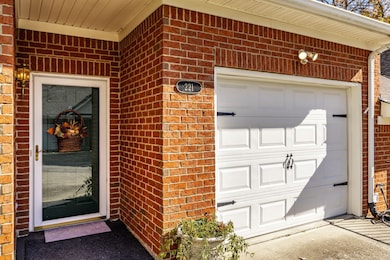 Zero entry steps plus a one car garage.