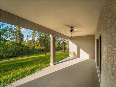 View of patio / terrace with a ceiling fan