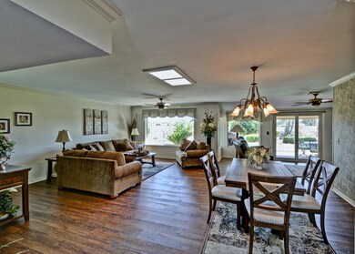 OPEN LIVING RM AND DINING AREA