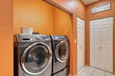 Convenient Laundry Area