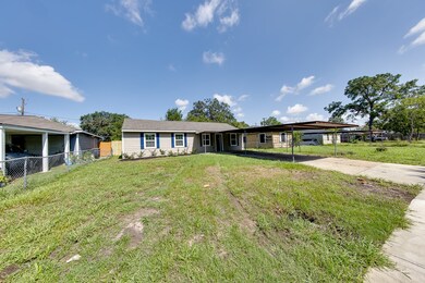 The front yard is huge, and you can see the new ro