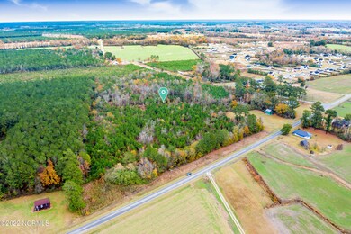 Aerial of Wooded Land