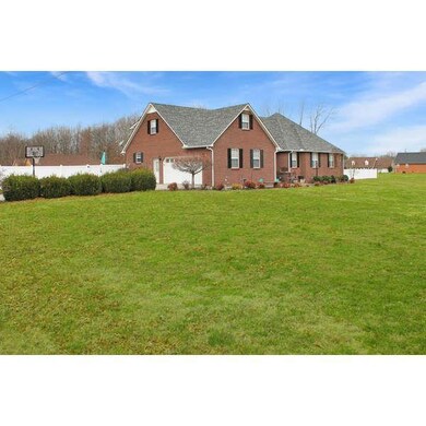 This home sits on a corner lot in The Barrens Subdivision and  has 1.5 acres! 