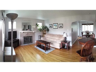 Living Room. Entering the front door brings you in