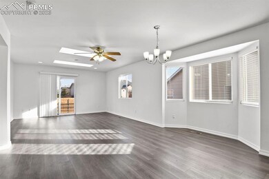 Open Living Space with Bayed Dining Area