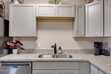 kitchen sink area