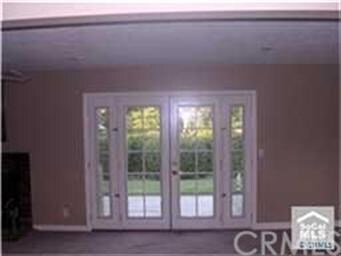 French Door Leading to rear yard