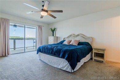 The unit features a true master bed with private b